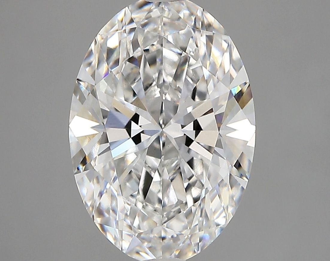 3.73 Carat E VS1 Oval Lab Diamond
