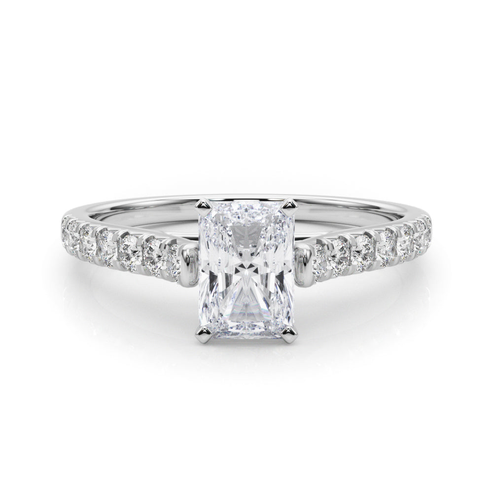 Radiant Cut Engagement Rings