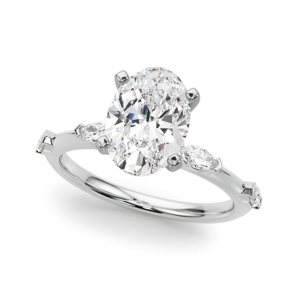 White Gold Engagement RIngs