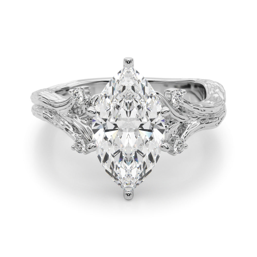 Fantasy Cut Engagement Rings