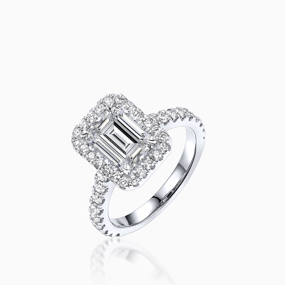 Emerald Cut Engagement Rings