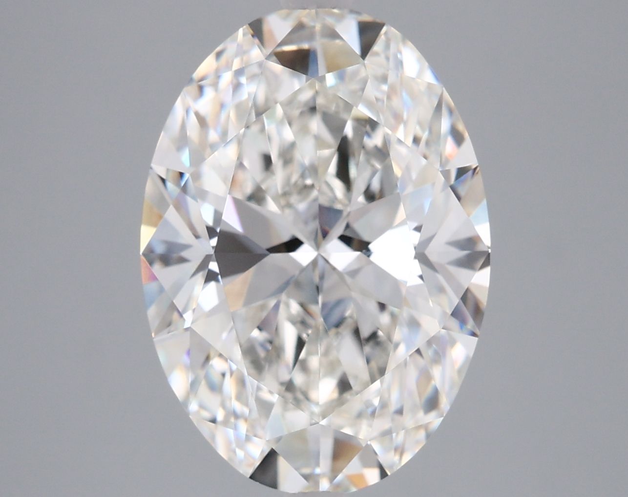 5.03 Carat G VVS1 Oval Lab Diamond