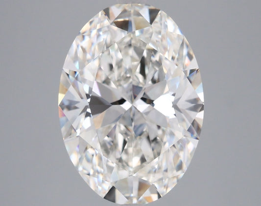 5.03 Carat G VVS1 Oval Lab Diamond