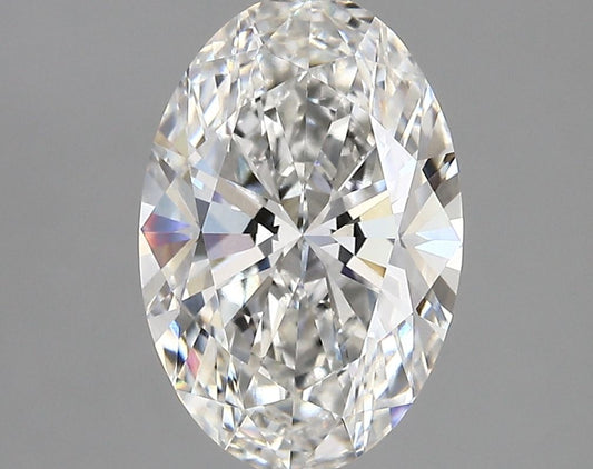 2.84 Carat E VVS1 Oval Lab Diamond