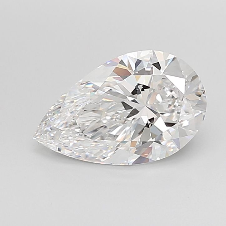 2.61 Carat D VVS1 Pear Lab Diamond