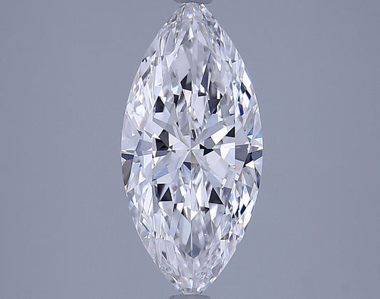 2.18 Carat E VVS2 Marquise Lab Diamond