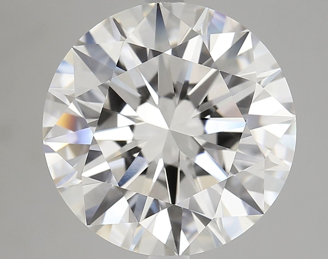 7.02 Carat F VVS2 Round Lab Diamond