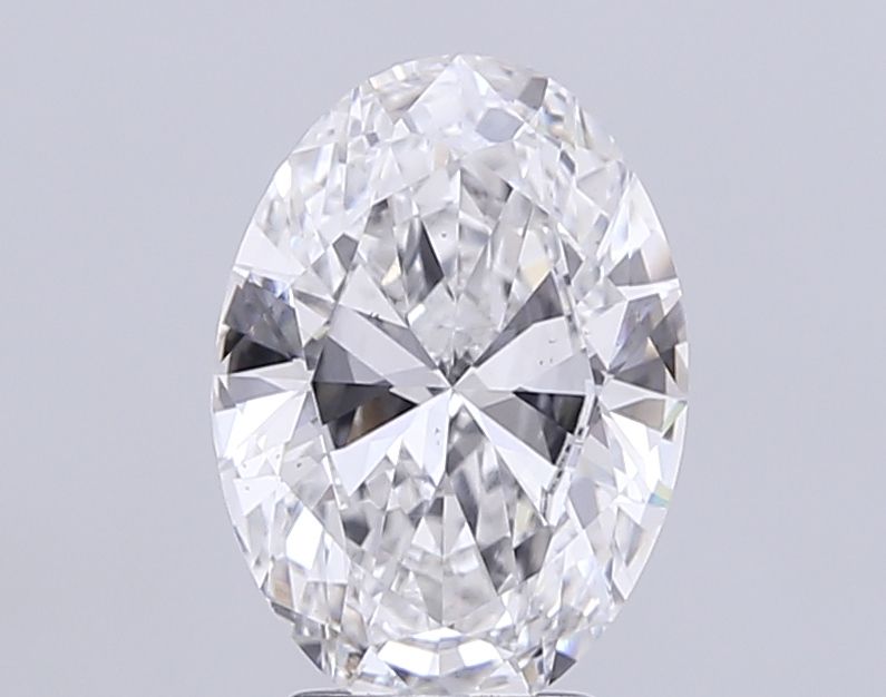 4.00 Carat D VS2 Oval Lab Diamond