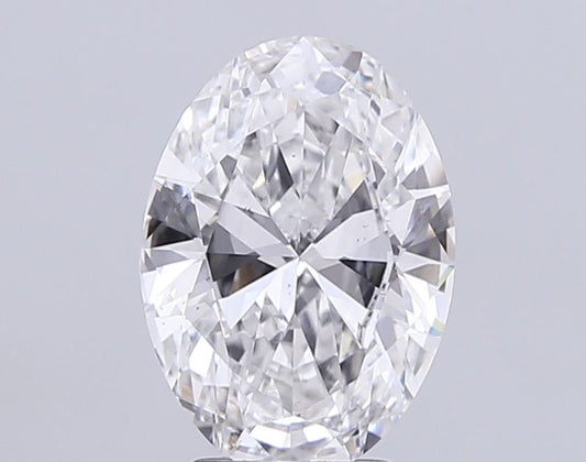 4.00 Carat D VS2 Oval Lab Diamond
