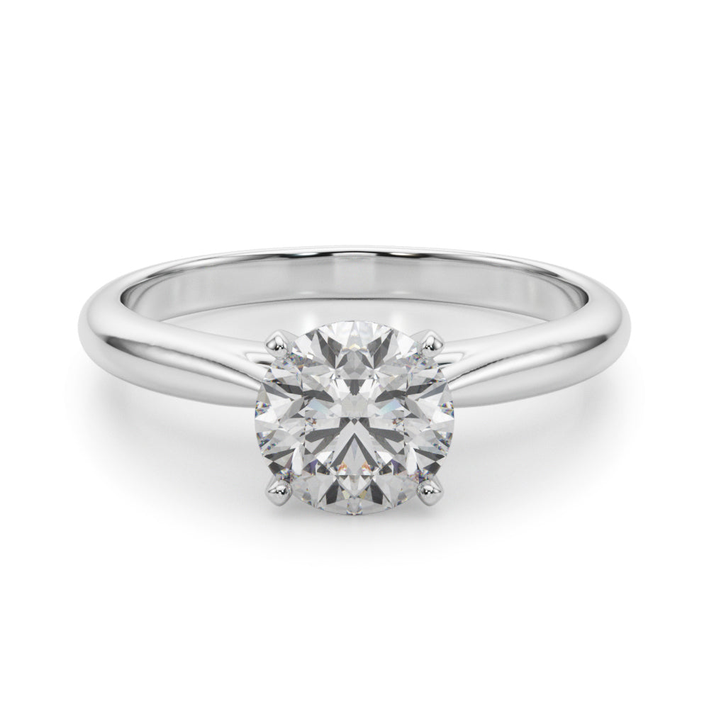 white gold, platinum | shape: round