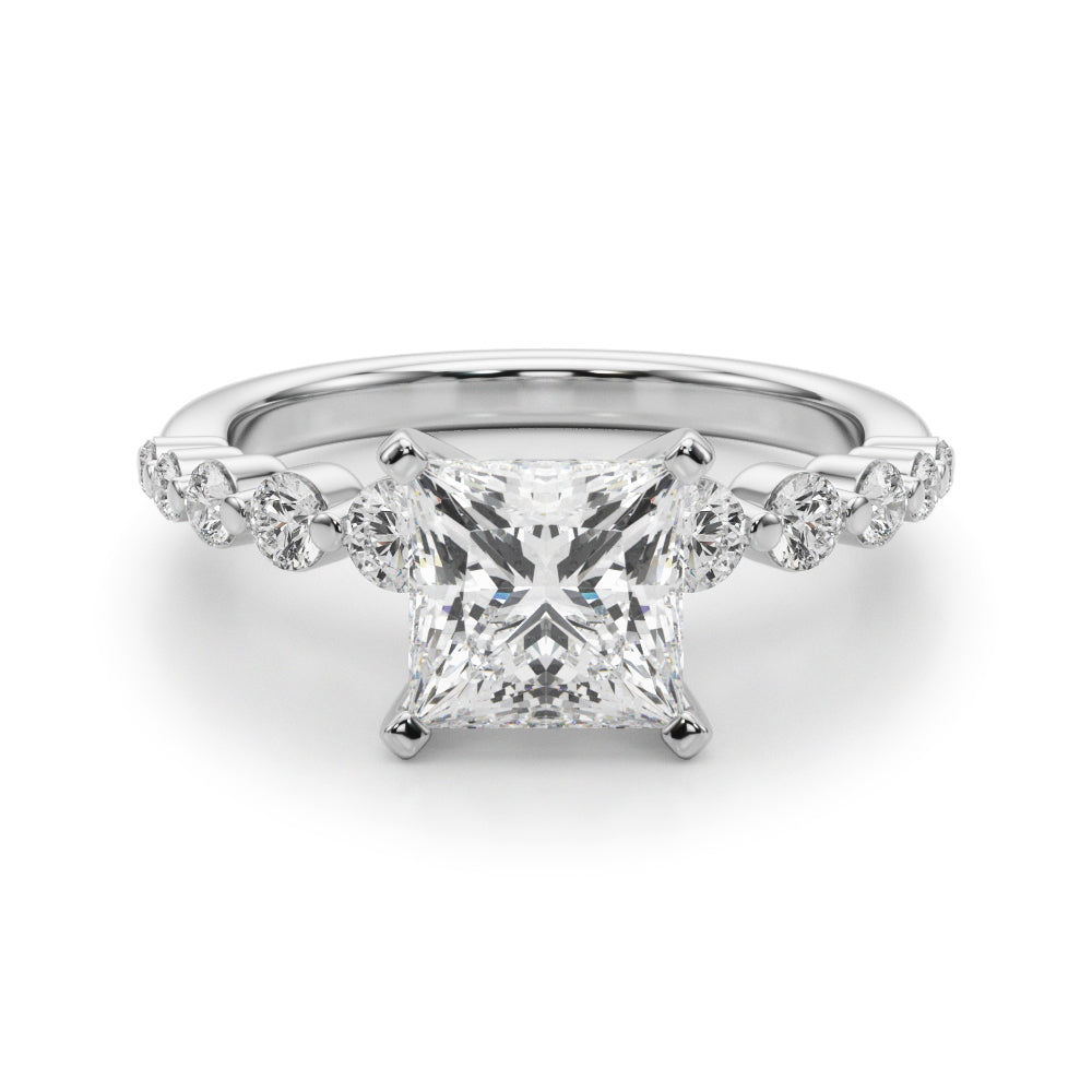 white gold, platinum