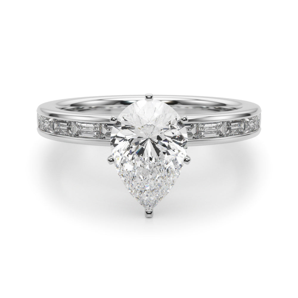 white gold, platinum