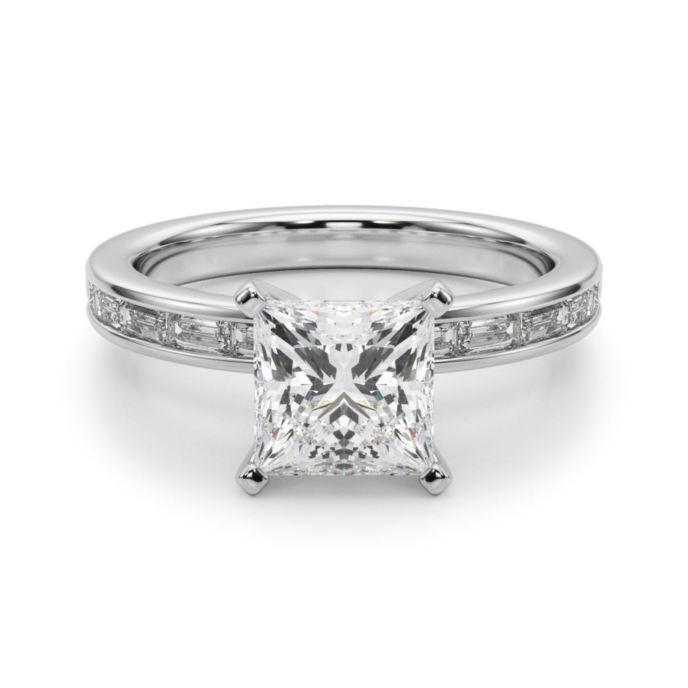 white gold, platinum