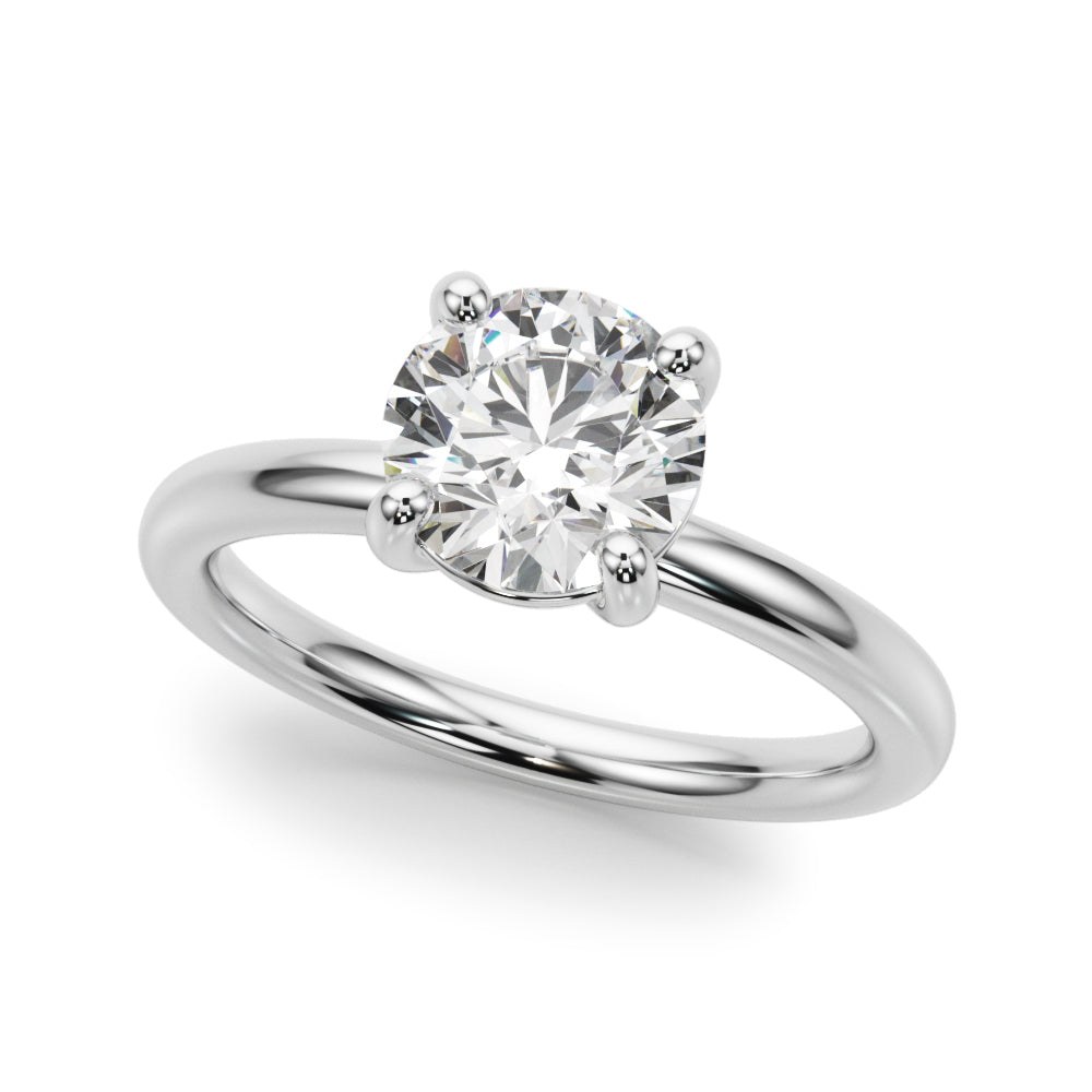 white gold, platinum | shape: round