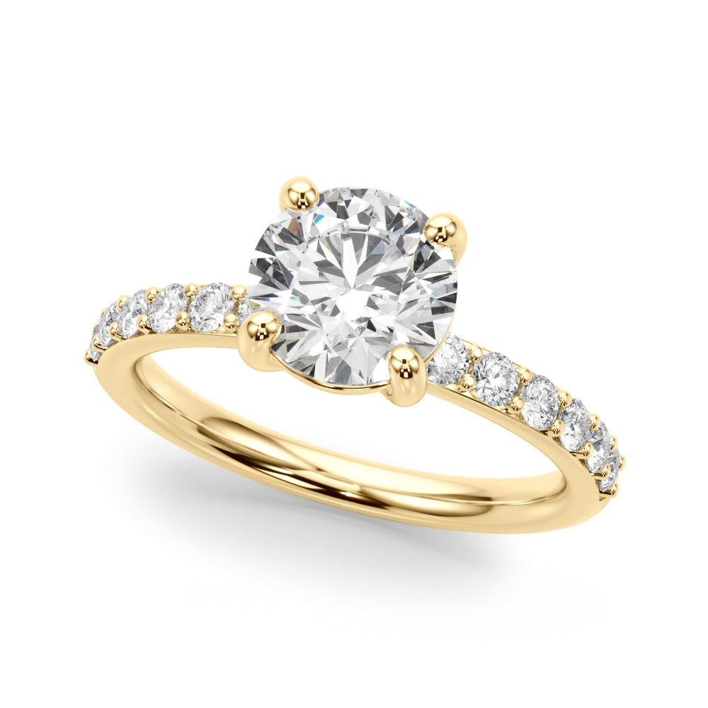 yellow gold | shape: round