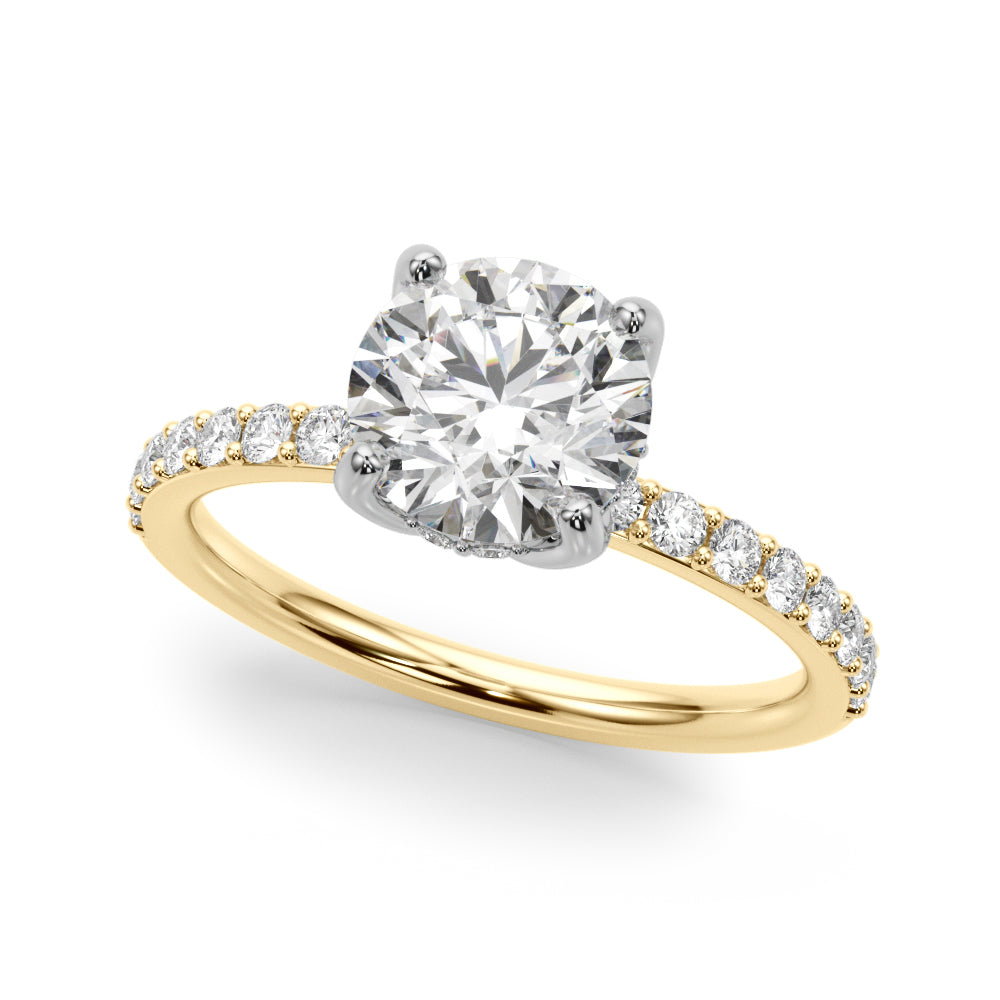 yellow gold | shape: round