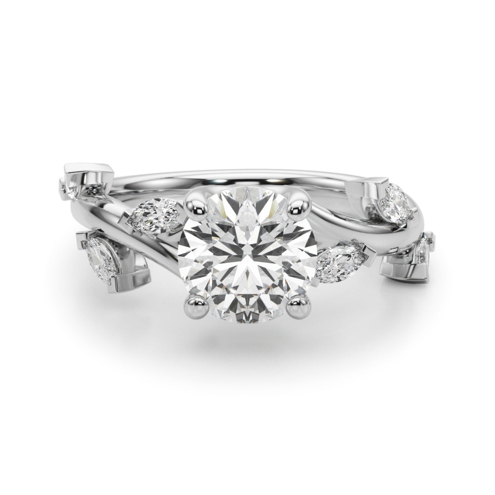white gold, platinum