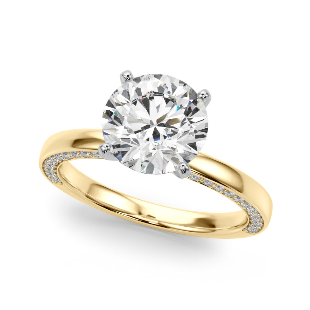 yellow gold | shape: round