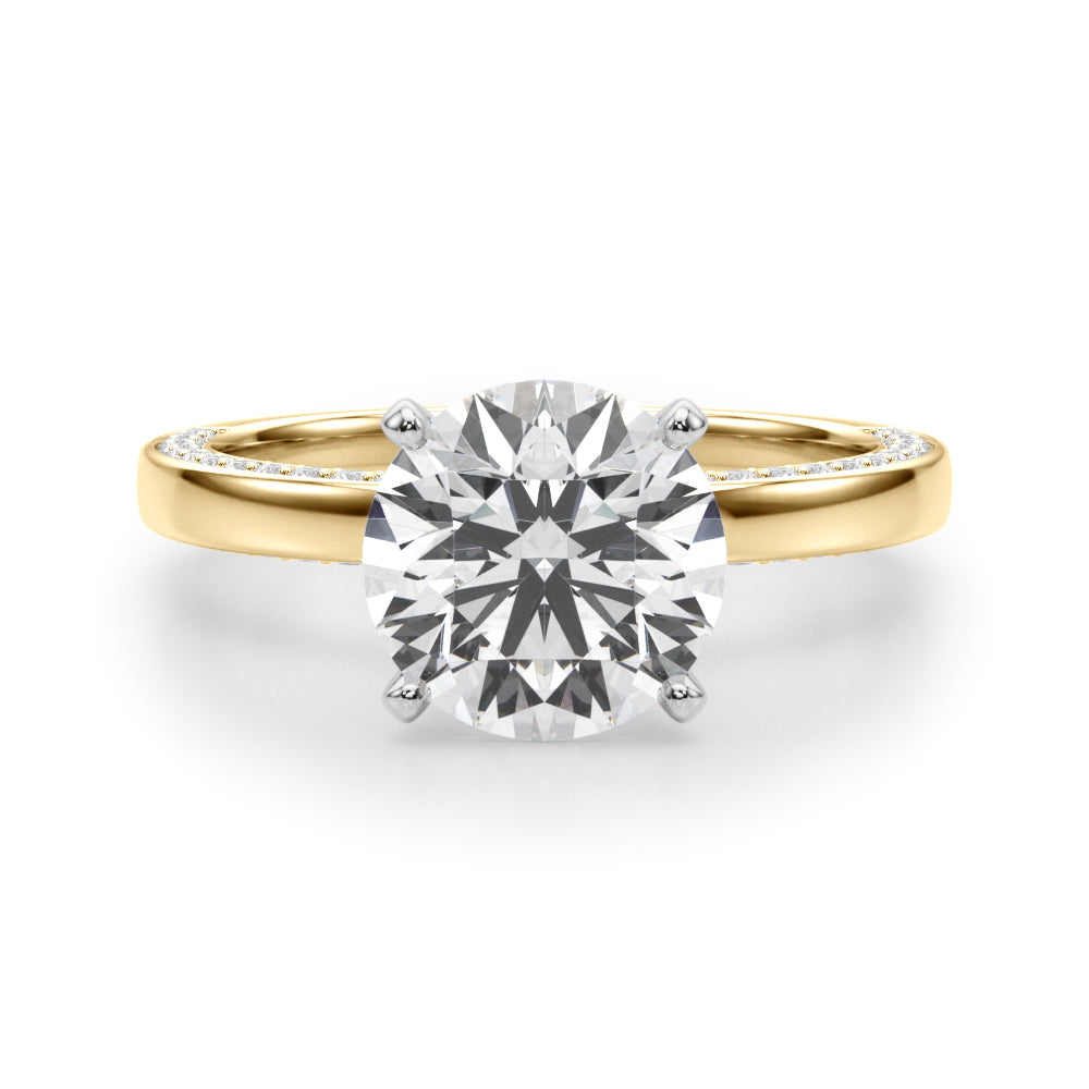 yellow gold | shape: round