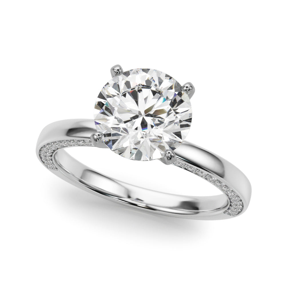 white gold, platinum | shape: round