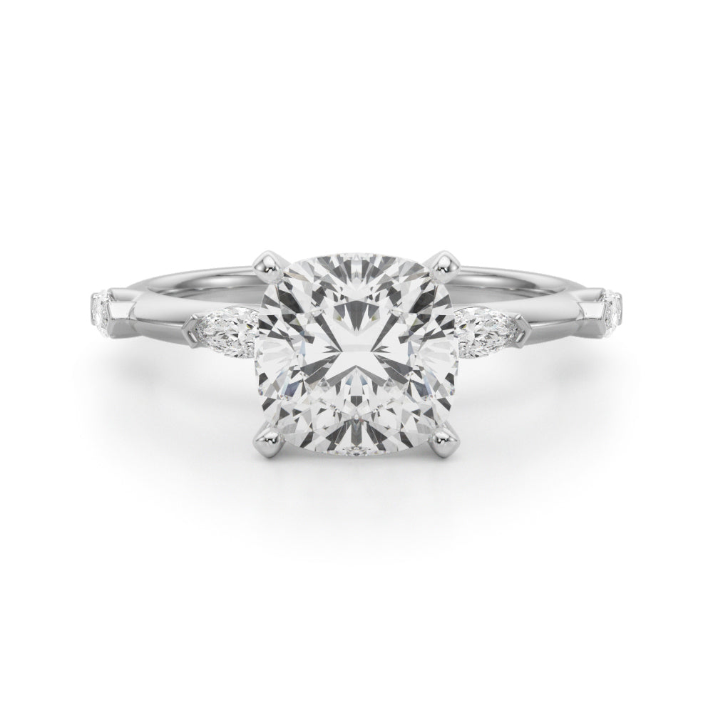 white gold, platinum