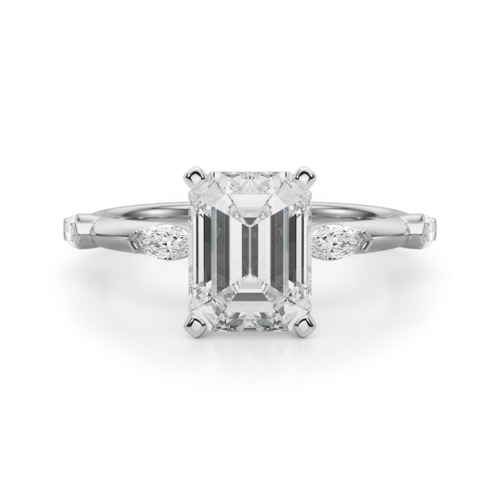 white gold, platinum