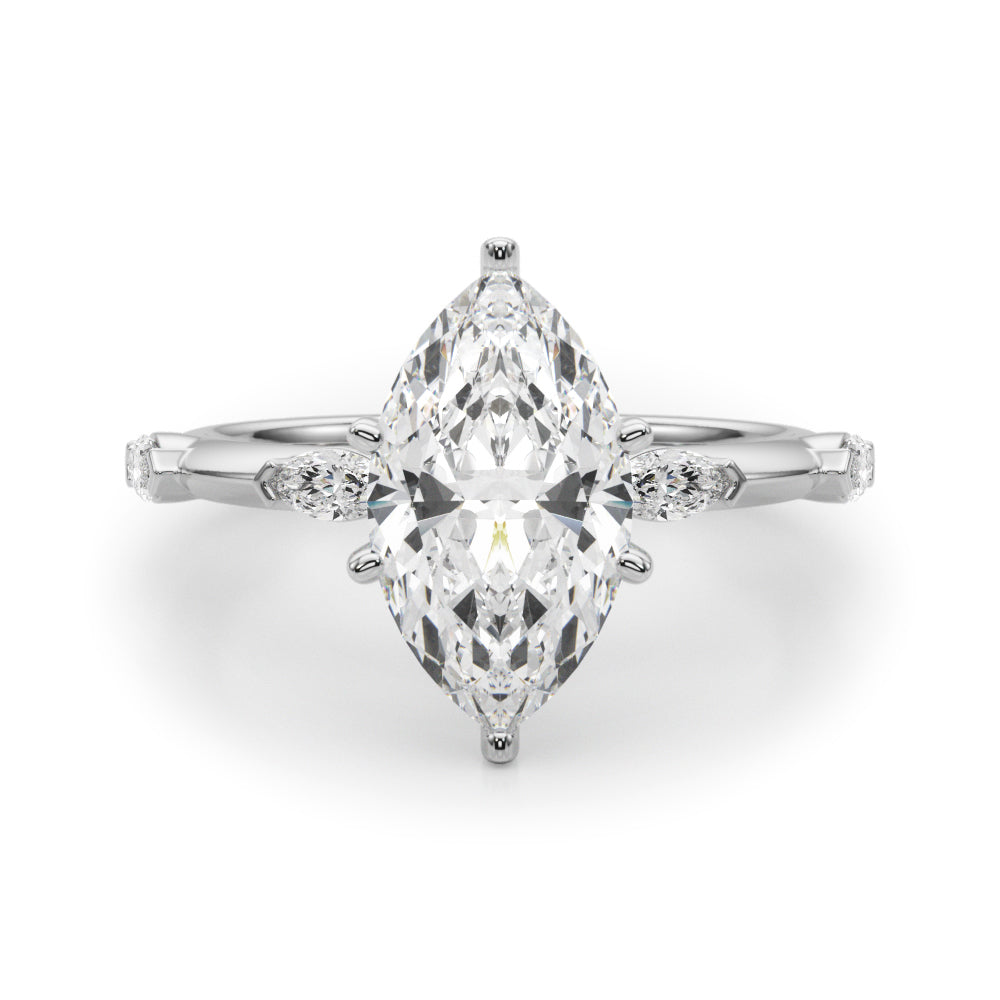 white gold, platinum