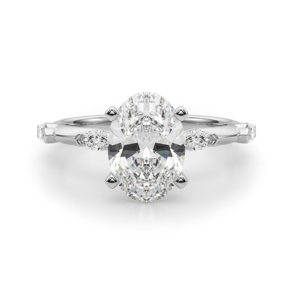 white gold, platinum