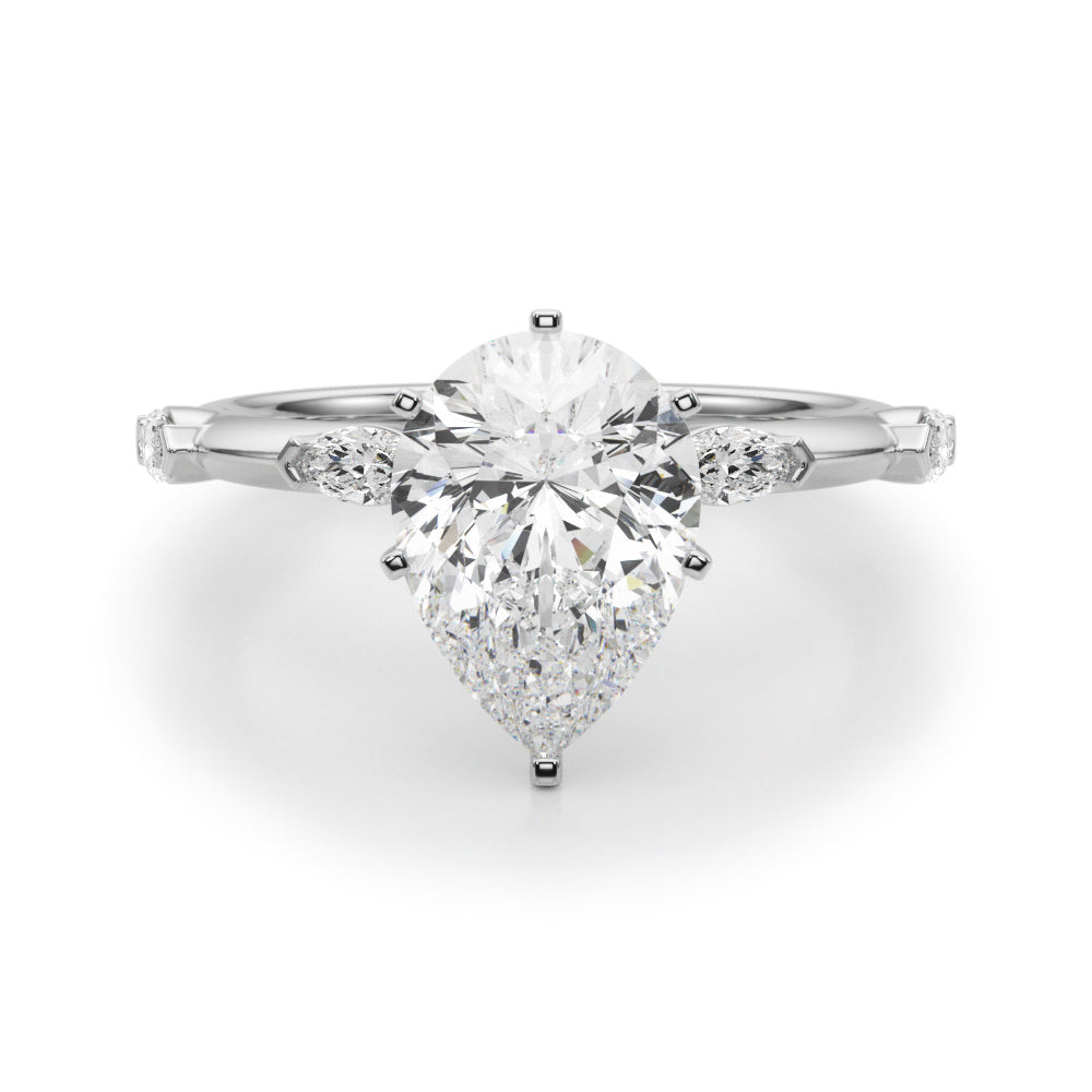 white gold, platinum