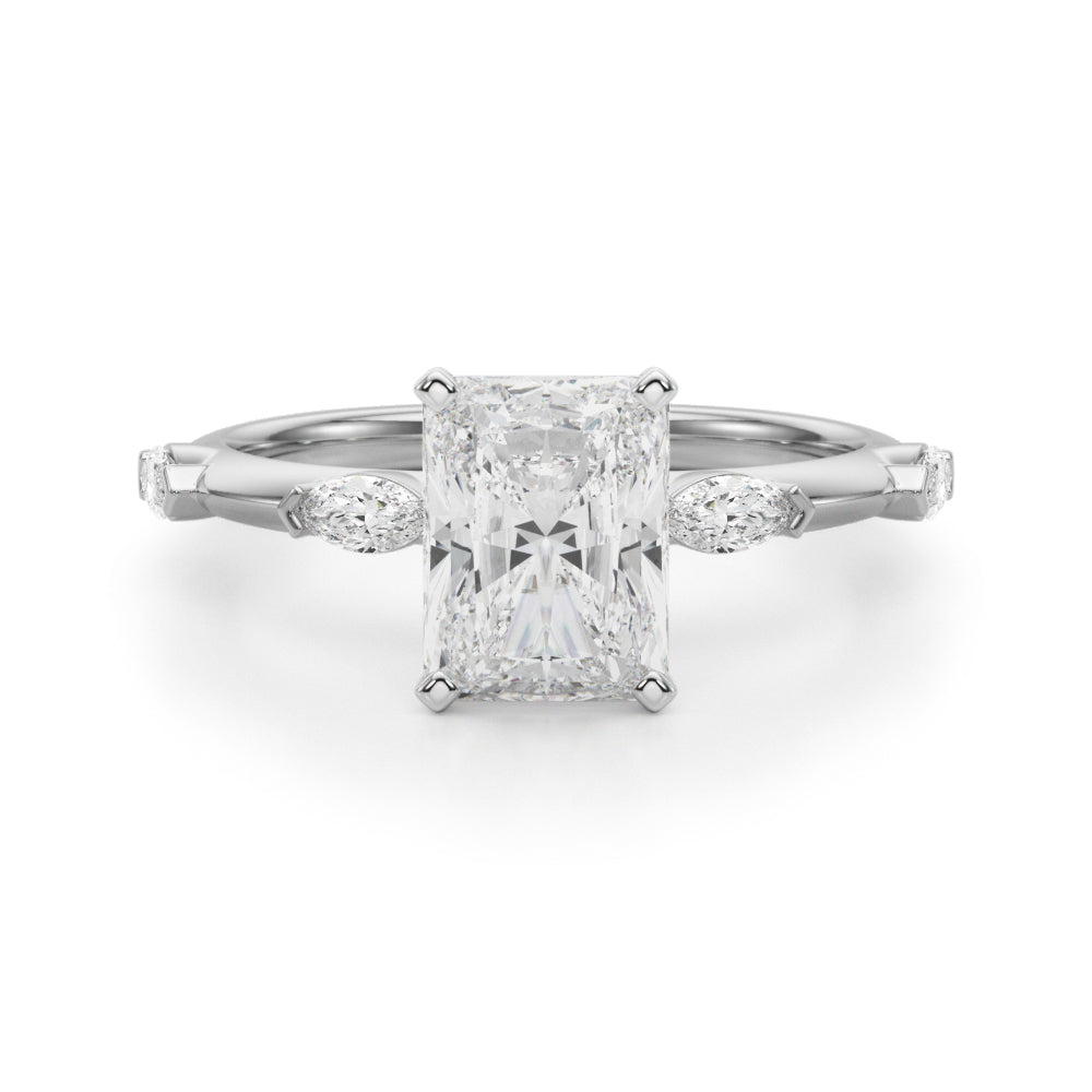 white gold, platinum