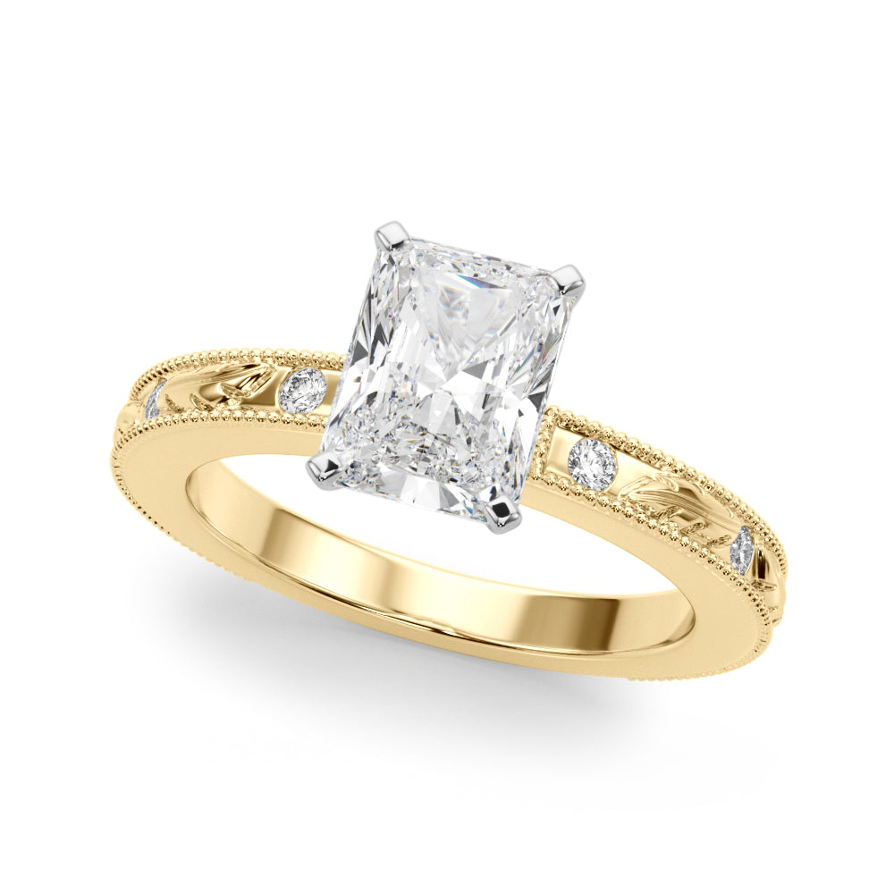 yellow gold | shape: radiant