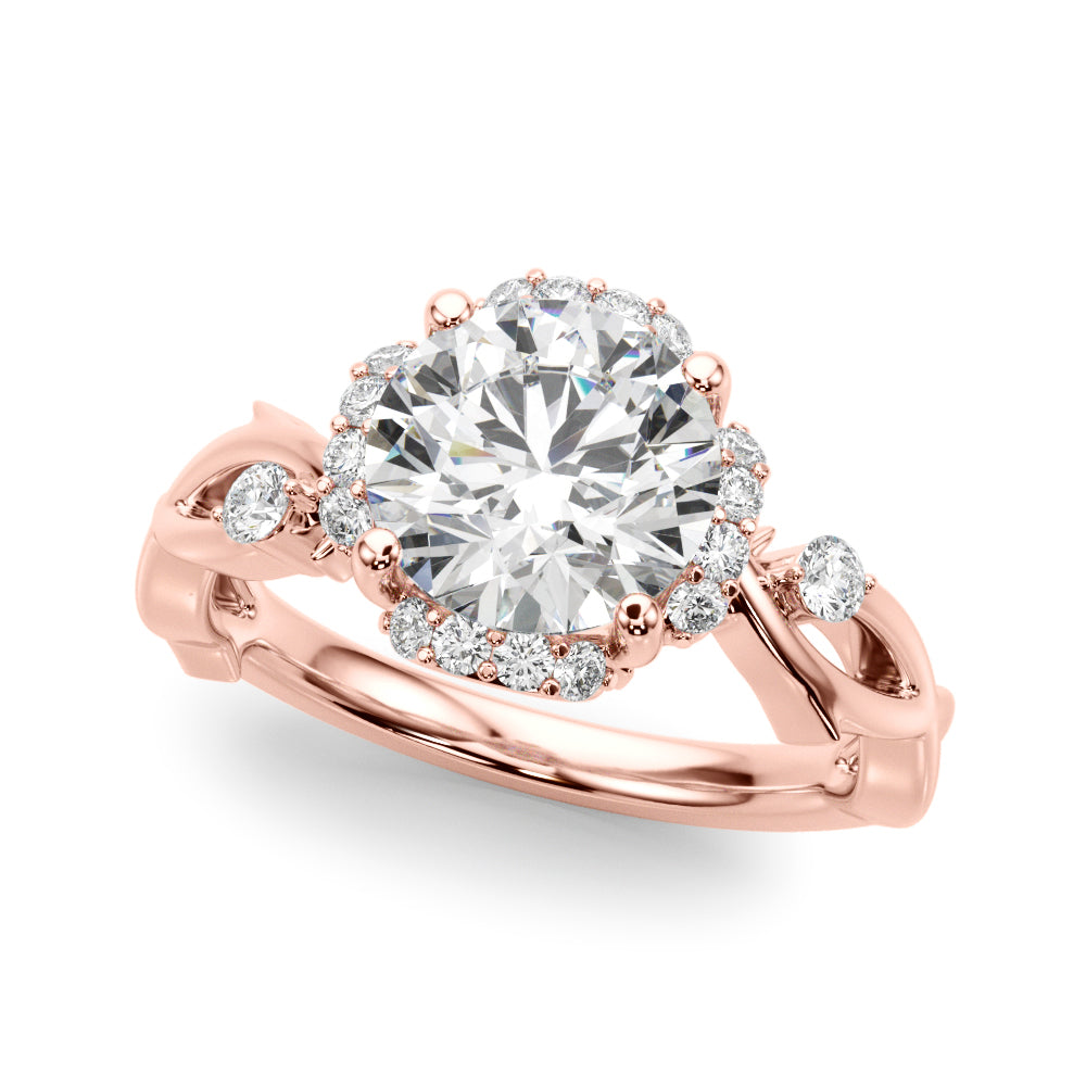 The Avalora Round-Cut Engagement Ring