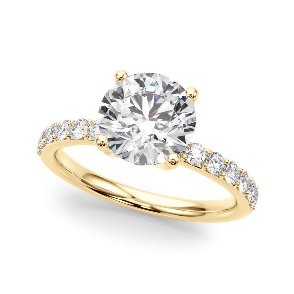 yellow gold | shape: round