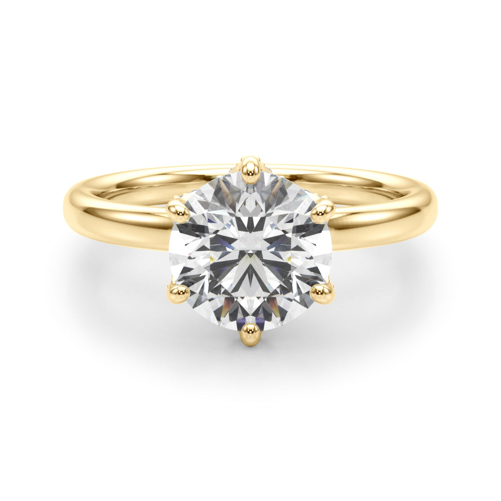 yellow gold | shape: round