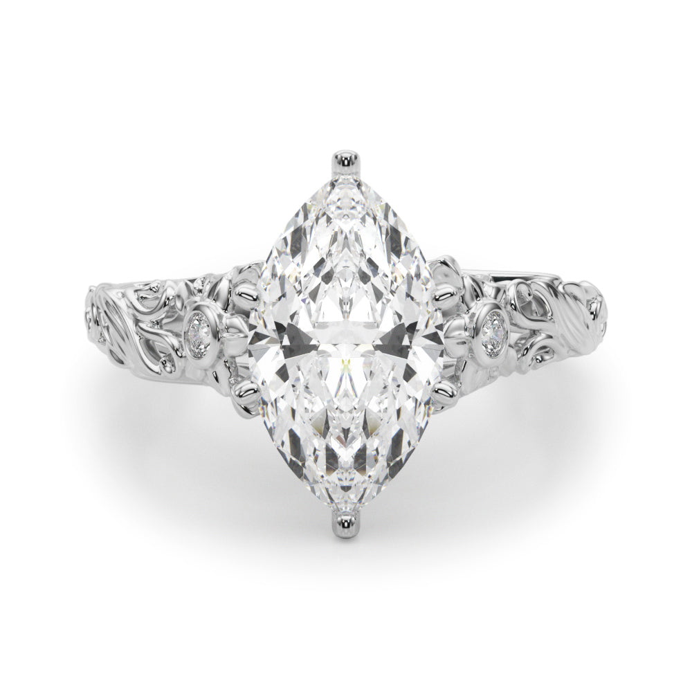 white gold, platinum