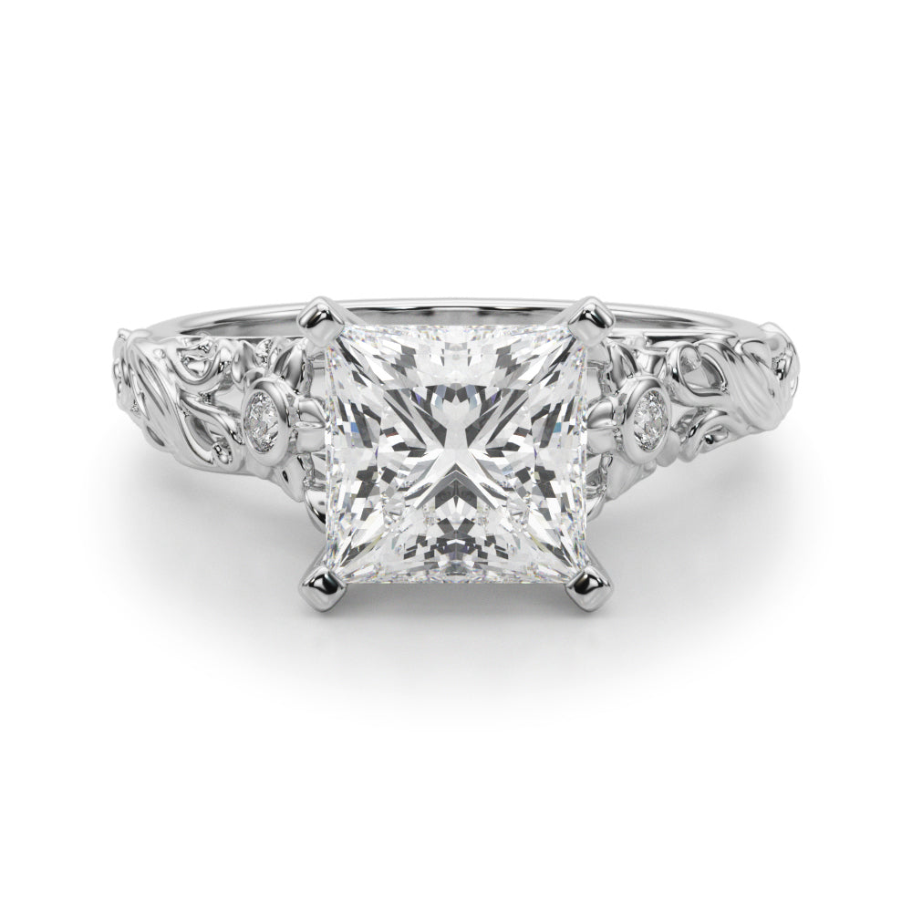 white gold, platinum