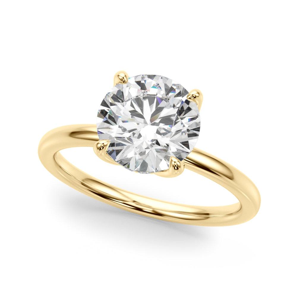 yellow gold | shape: round