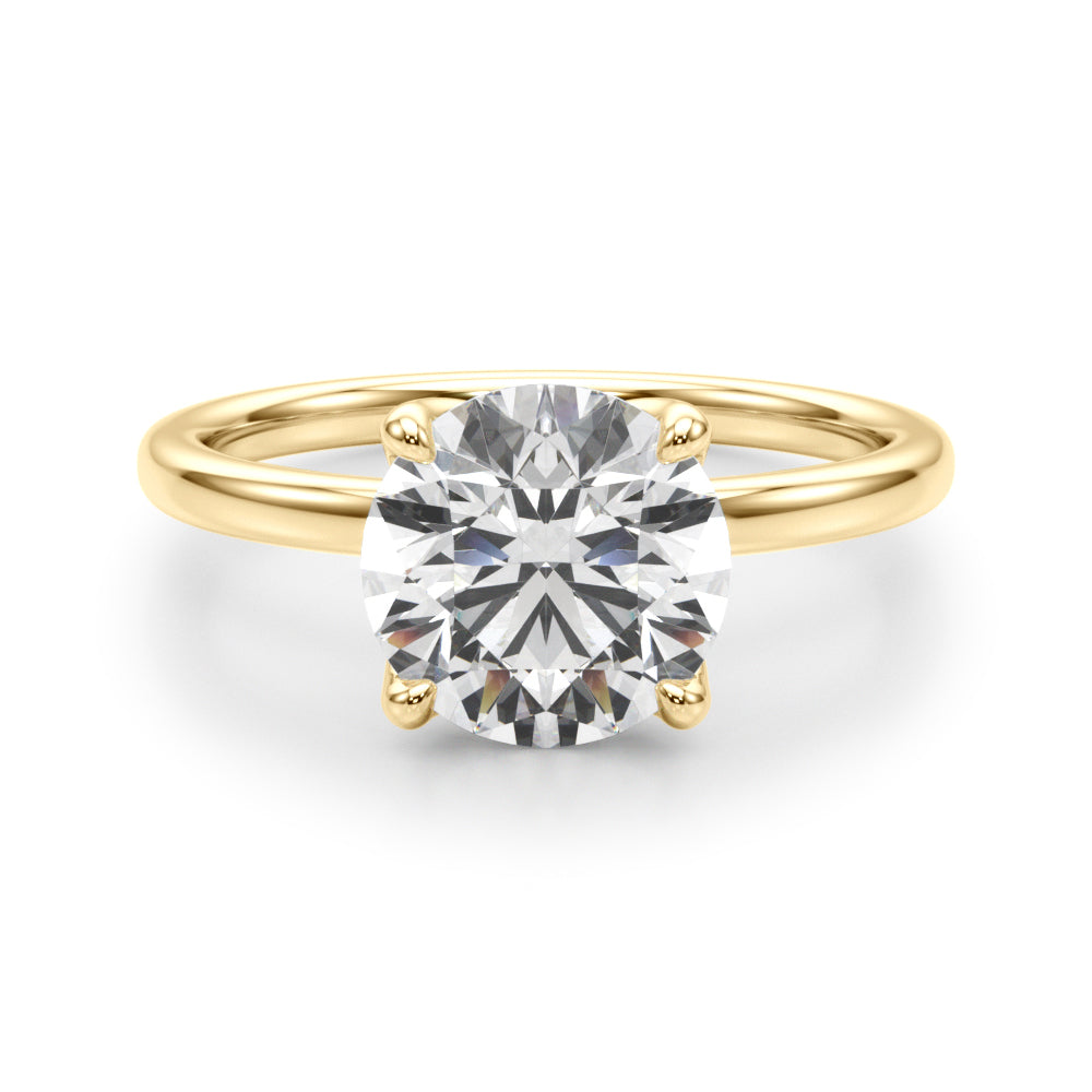 yellow gold | shape: round