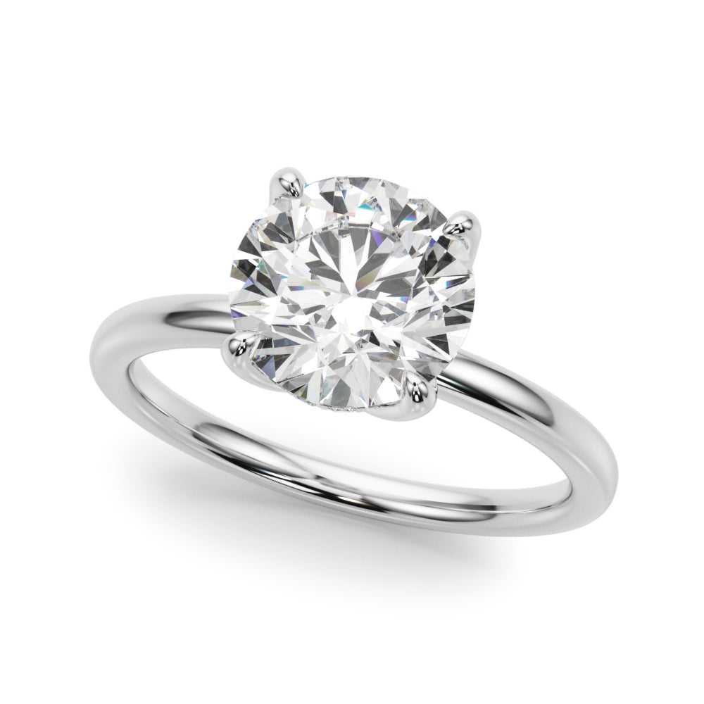 white gold, platinum | shape: round
