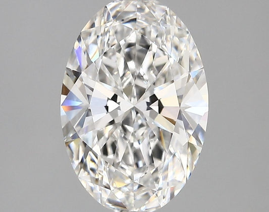 2.85 Carat E VVS1 Oval Lab Diamond