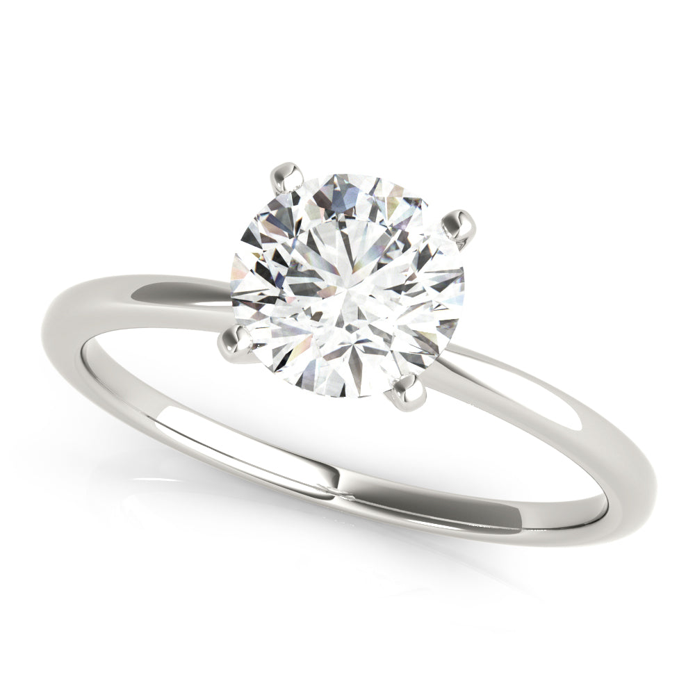 white gold, platinum | shape: round