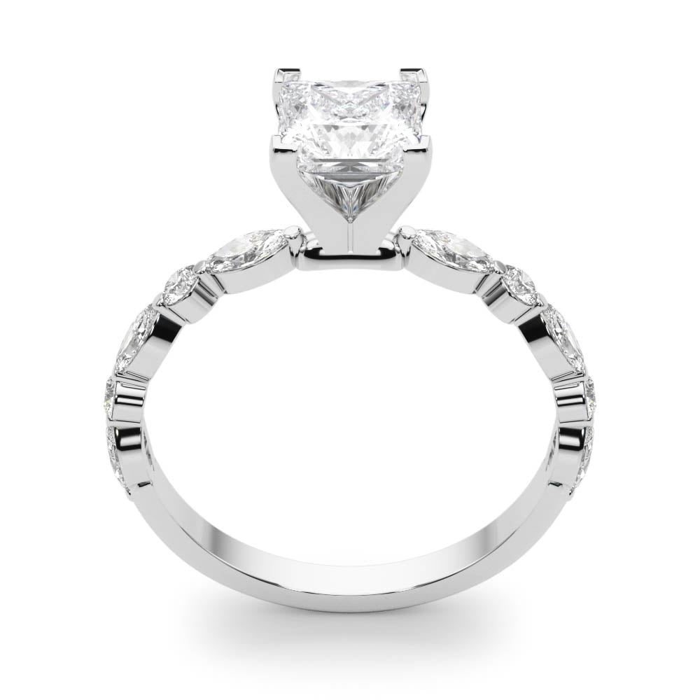 white gold, platinum