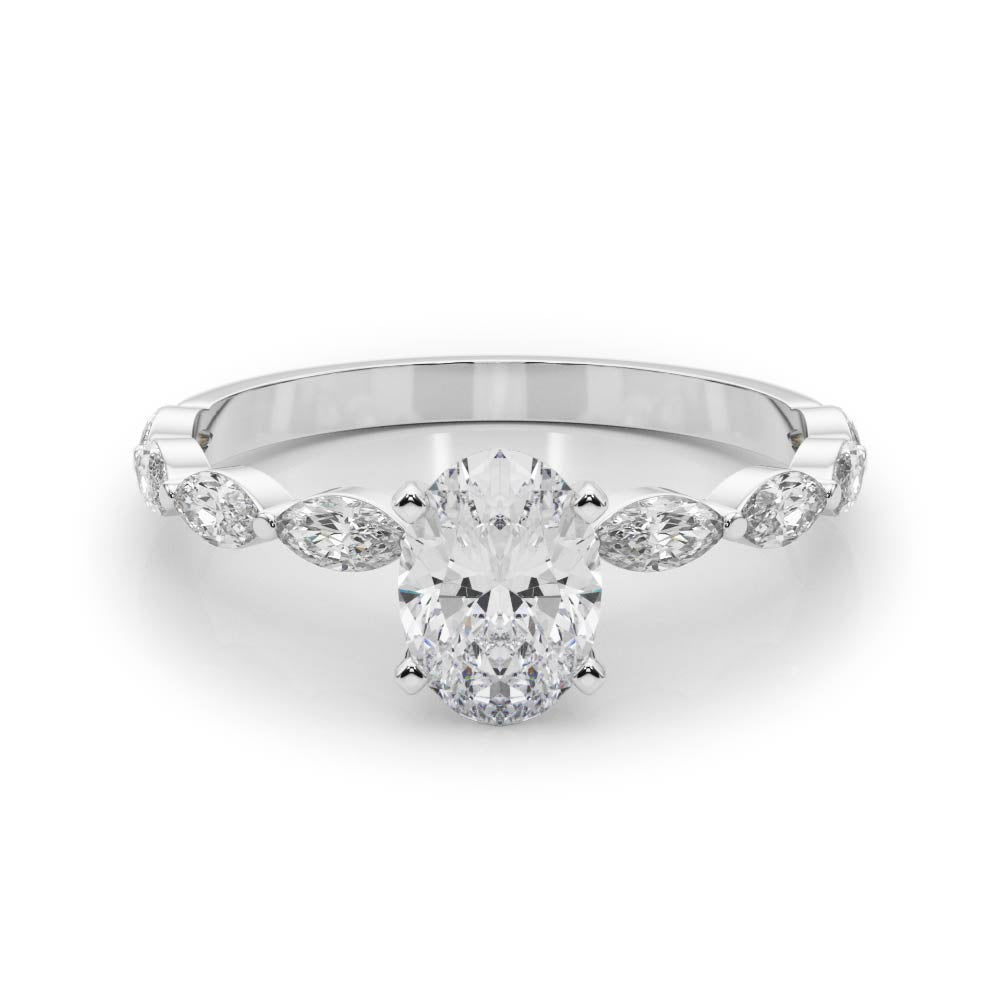 white gold, platinum