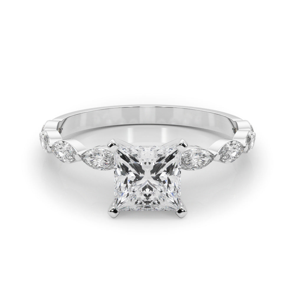 white gold, platinum