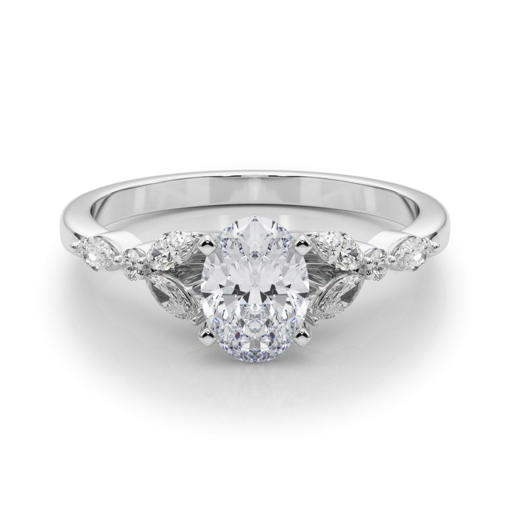 white gold, platinum