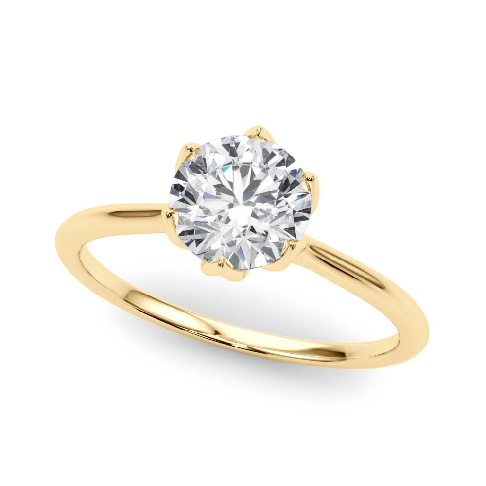 yellow gold | shape: round