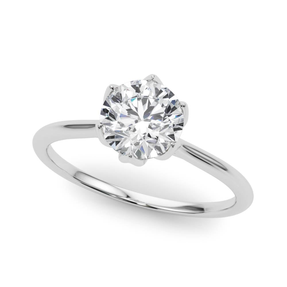 white gold, platinum | shape: round