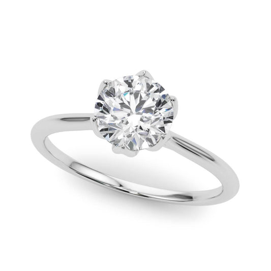 white gold, platinum | shape: round