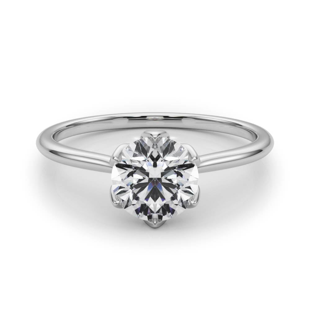white gold, platinum | shape: round