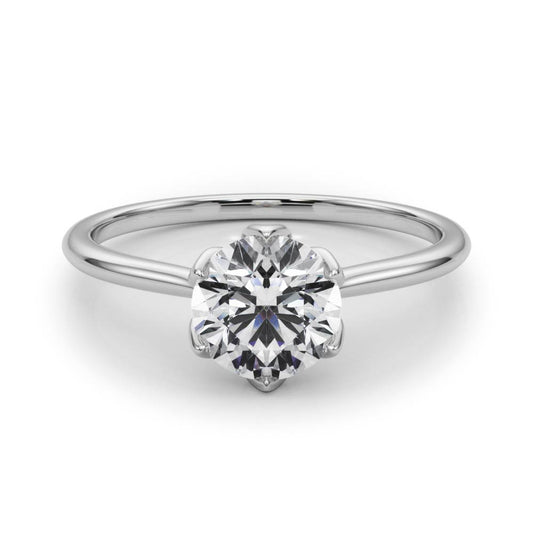 white gold, platinum | shape: round
